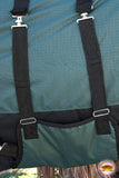 Hilason 1200D Winter Waterproof Horse Turnout Blanket Belly Wrap Green