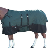 Hilason 600D Winter Waterproof Horse Turnout Blanket Belly Wrap Hunter Green