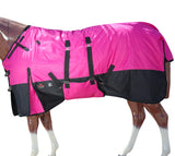 81 In Hilason 600D Winter Waterproof Horse Turnout Blanket Belly Wrap Pink - Uhorse