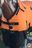 HILASON 1200D Winter Waterproof Poly Horse Blanket Belly Wrap | Turnout Blankets for Horses