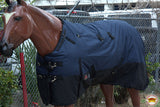 Hilason 600D Winter Waterproof Horse Turnout Blanket Belly Wrap Navy