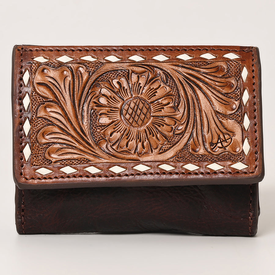 American Darling Wallet Hand Tooled Genuine Leather Women Bag Western Handbag Purse | Womens Handbags |Leather for Summer