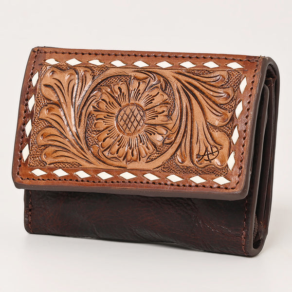 American Darling ADBGZ391 Wallet Hand Tooled Genuine Leather Women Bag by Hilason – Cowboy and equestrian accessories