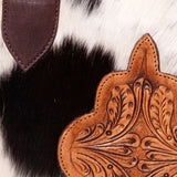 American Darling Tote Hair-On Hand Tooled Genuine Leather Western Women Bag Handbag Purse | Travel Bags College Casual