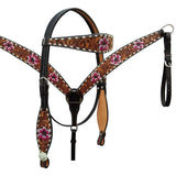 HILASON W. H. Headstall American Leather Brown by Hilason – Cowboy and equestrian accessories