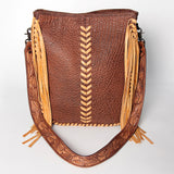 American Darling Messenger Saddle Blanket Genuine Leather Women Bag Western Handbag Purse