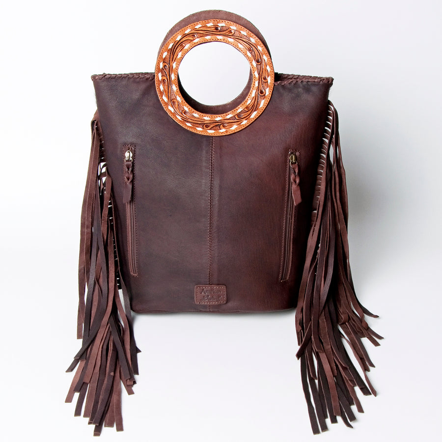 American Darling Tote Hair on Genuine Leather Western Women Bag Handbag Purse | Travel Bags College Casual