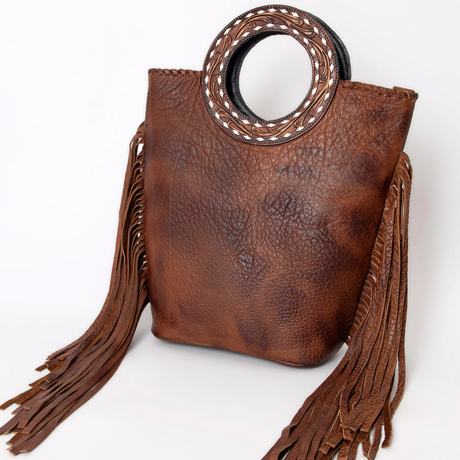 American Darling Tote Full Grain Genuine Leather Western Women Bag Handbag Purse | Travel Bags College Casual - Hilason