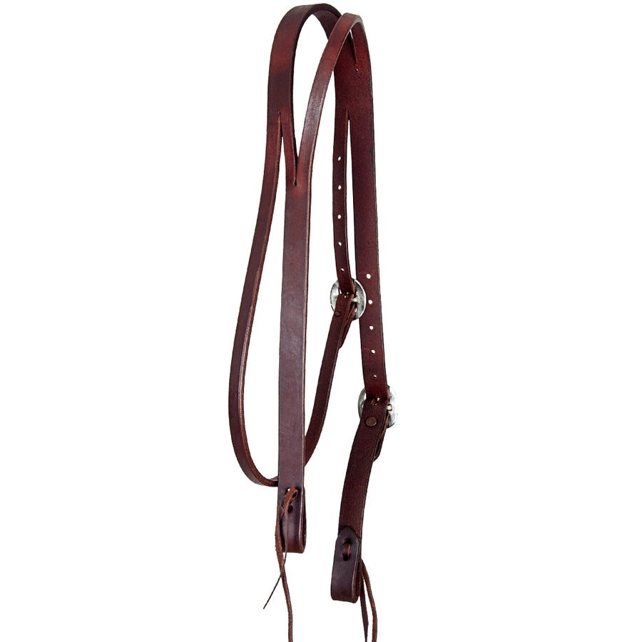 Hilason W. H. One Ear Headstall Working Tk. American Leather by Hilason – Cowboy and equestrian accessories