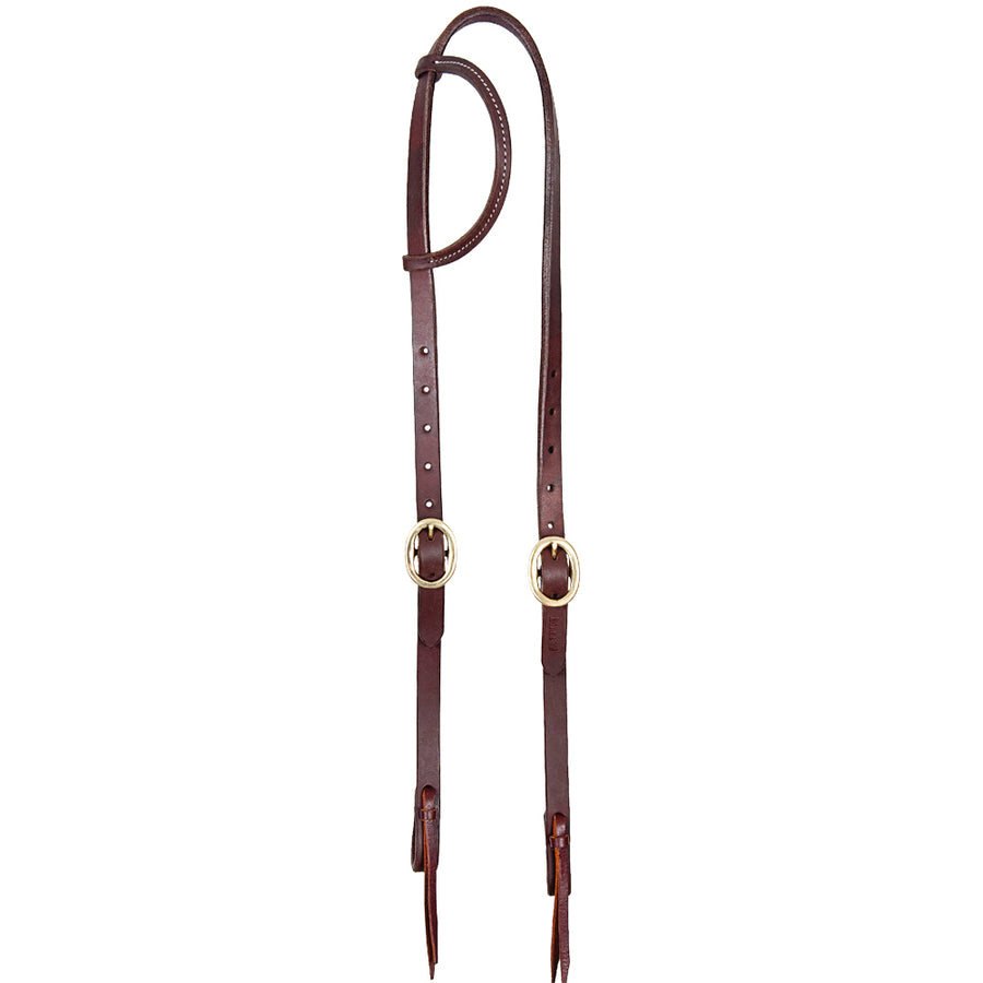Hilason W. H. One Ear Headstall Working Tk. American Leather by Hilason – Cowboy and equestrian accessories