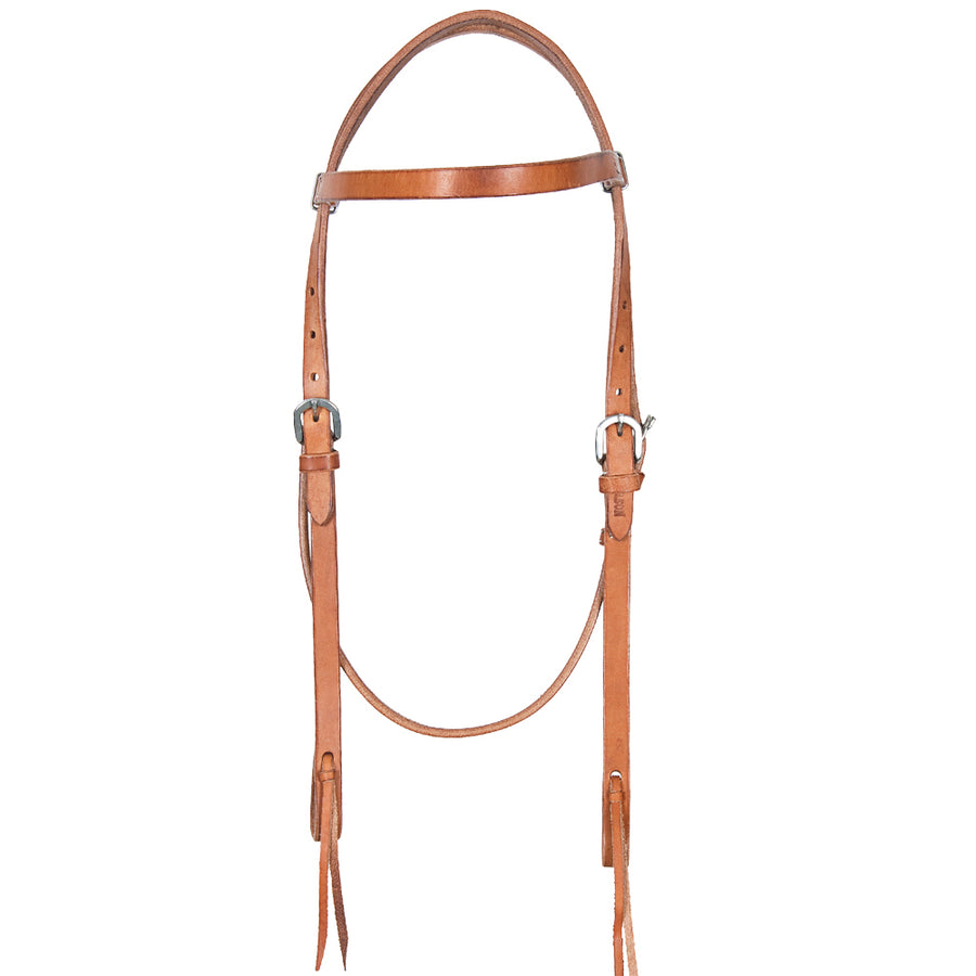 Hilason Western Horse Browband Headstall American Leather Working Tack - Uhorse