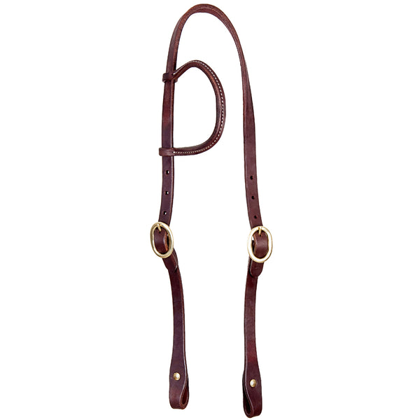 Hilason Western Horse One Ear Headstall American Leather Working Tack - Uhorse