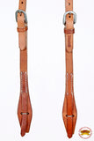 Hilason Western Horse One Ear Headstall American Leather Working Tack Tan