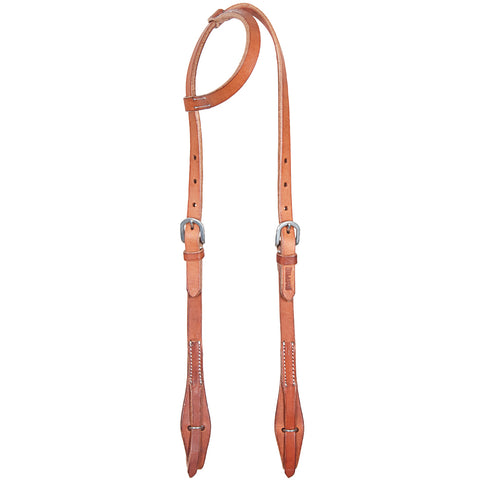 Hilason Western Horse One Ear Headstall American Leather Working Tack Tan