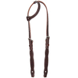Hilason American Leather Horse One Ear Headstall Working Tack Brown