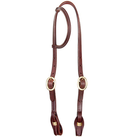 Hilason Western Horse One Ear Headstall American Leather Working Tack