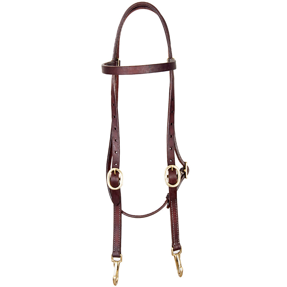 Hilason Western Horse Browband Headstall American Leather Working Tack