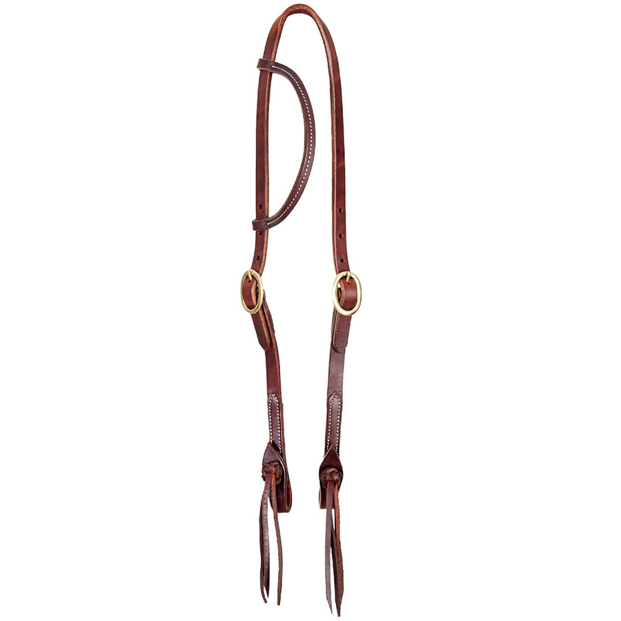 Hilason W. H. One Ear Headstall American Leather Working Tk. by Hilason – Cowboy and equestrian accessories