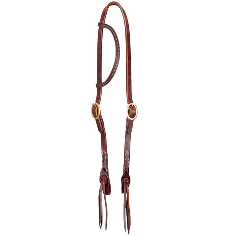 Hilason Western Horse One Ear Headstall American Leather Working Tack