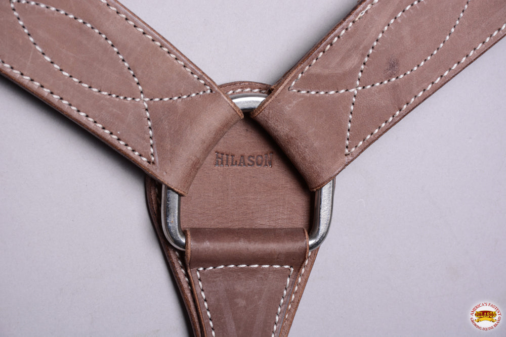 Hilason Western Horse Breast Collar American Leather Working Tack