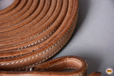 HILASON Western Horse American Leather Reins | Split Rein | Roper Roping Rein