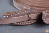 5/8 X 8 Ft Hilason American Leather Split Reins Chocolate