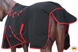 HILASON 1200D Winter Waterproof Turnout Horse Blanket Belly Wrap| | Blankets for