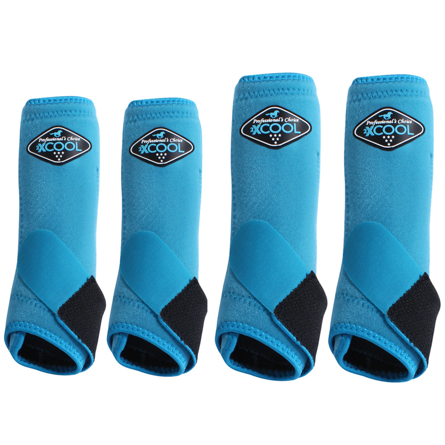 Professionals Choice 2XCool H. Sports Boots 4pk Pacific Blue by Hilason – Cowboy and equestrian accessories
