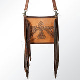 ADBG725B American Darling Hand Tooled Genuine Leather Women Bag Western Handbag Purse