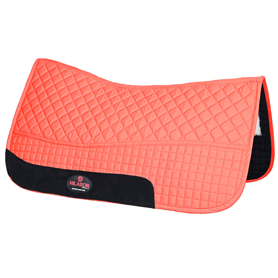 32 In x 34 In HILASON Western All Purpose Horse Saddle Pad - Uhorse