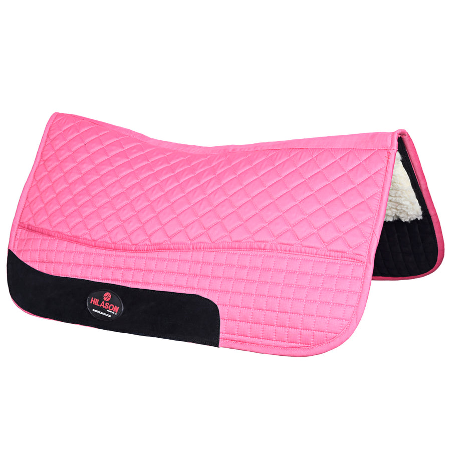 32 In x 34 In HILASON Western All Purpose Horse Saddle Pad - Uhorse