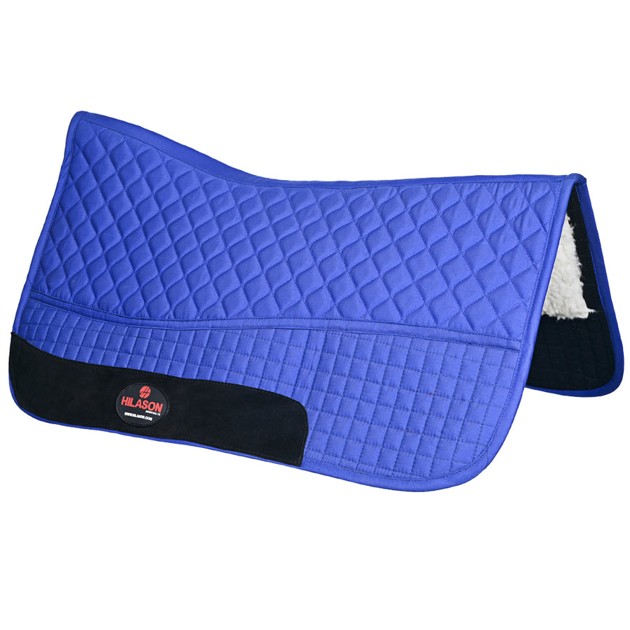 32 In x 34 In HILASON Western All Purpose Horse Saddle Pad - Uhorse