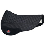 HILASON W. All Purpose H. English Saddle Pad Black by Hilason – Cowboy and equestrian accessories