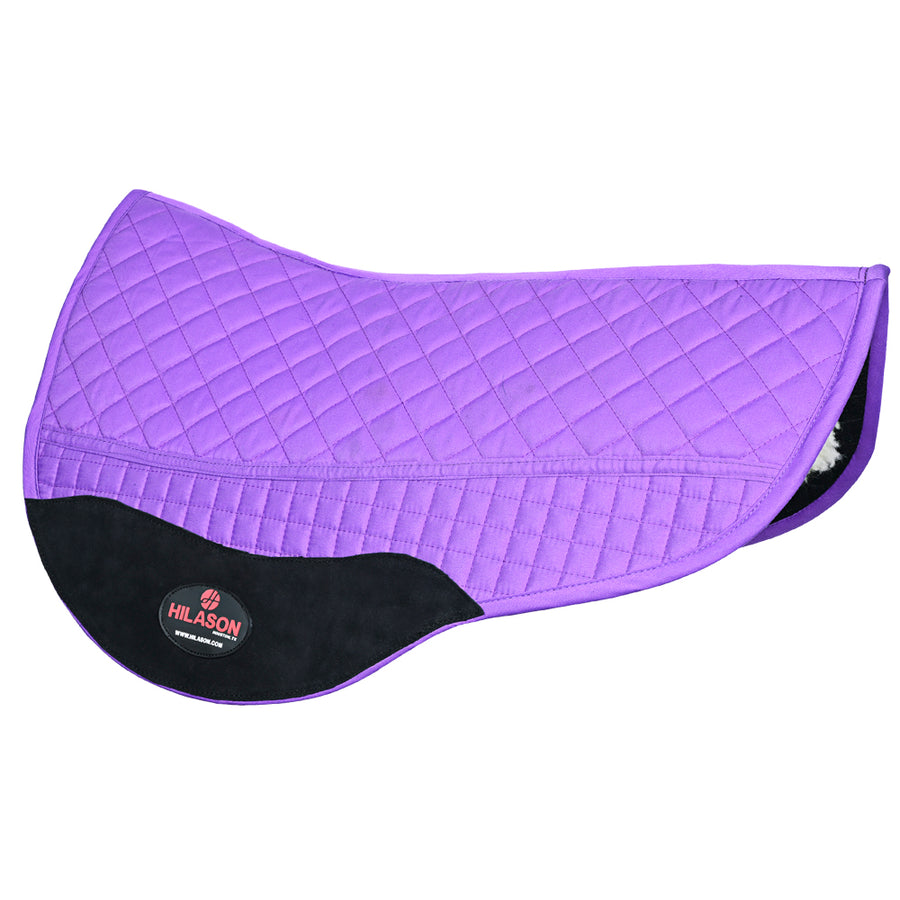 HILASON Western All Purpose Horse English Saddle Pad Purple - Uhorse