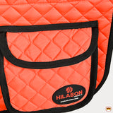 HILASON Western Horse Luxury Quilted Saddle Pads with Pockets | Saddle Pad for Horse Riders | Saddle Pads | Western Saddle Pads | Horses Saddle Pads | Horse Riding Pads