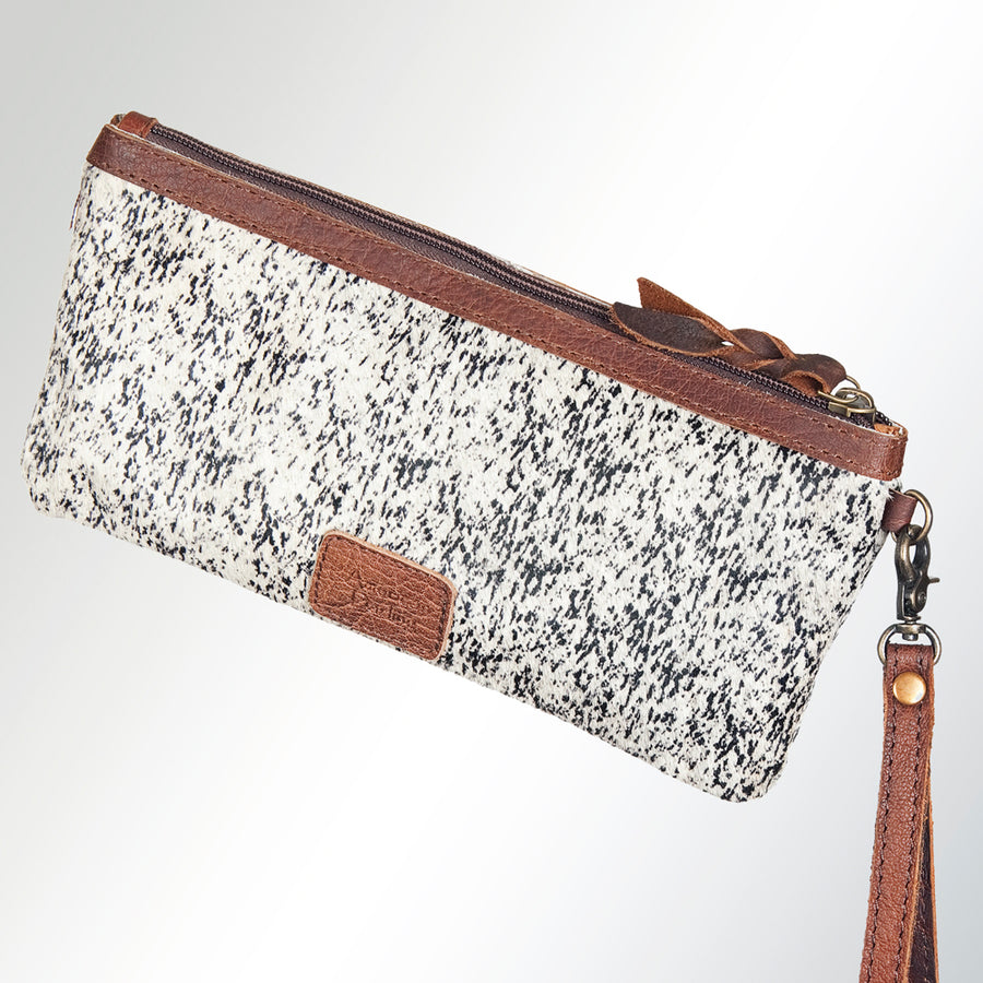 American Darling Clutch Hair on Genuine Leather Western Women Bag Handbag Purse | Cute