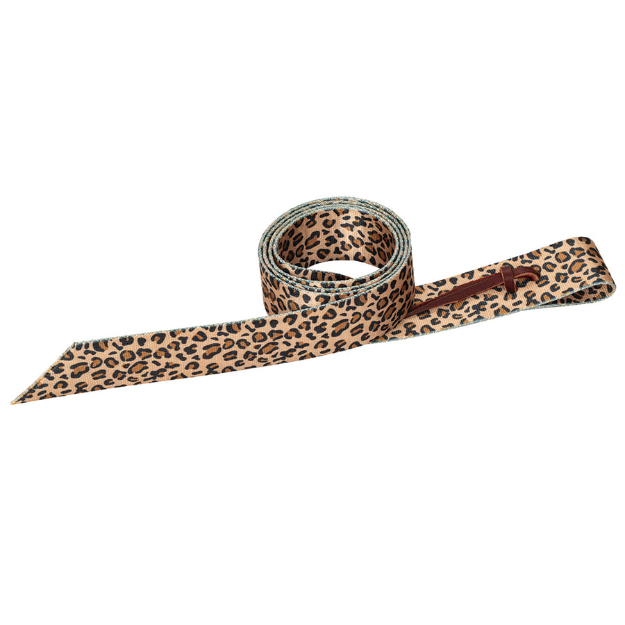 1 3/4 in X 60 Patterned Poly Tie Strap Holes Leopard - Uhorse
