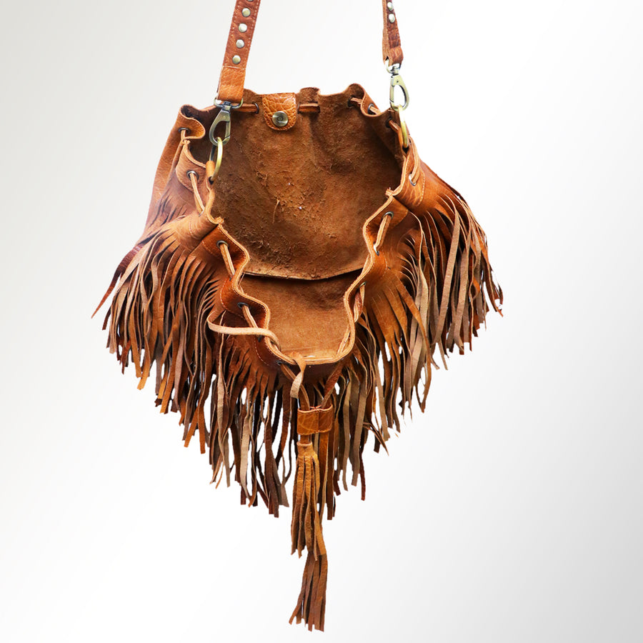 American Darling Bucket full Grain Genuine Leather Western Women Bag Handbag Purse | Travel Bags College Casual