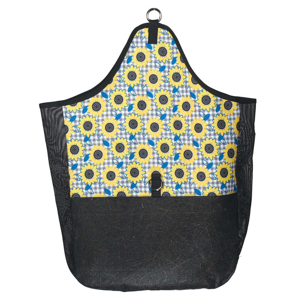 Weaver Horse Hay Bag Easy Snap Attachment Sunflower