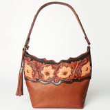 American Darling Hobo Hand Tooled Genuine Leather Women Bag Western Handbag Purse