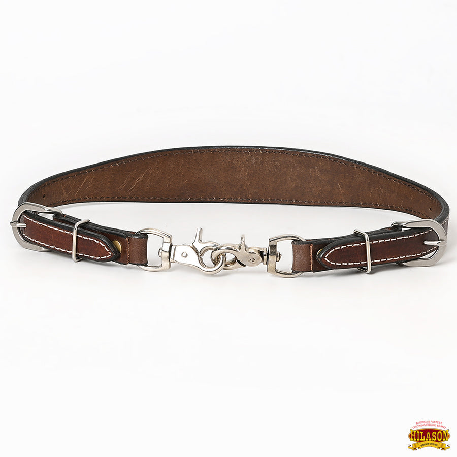 HILASON Western Horse Floral Headstall Breast Collar One American Leather Tack Set