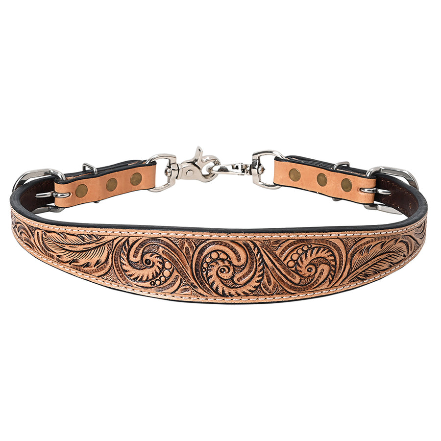 24-27 In HILASON Horse Leather Wither Strap Tan - Uhorse