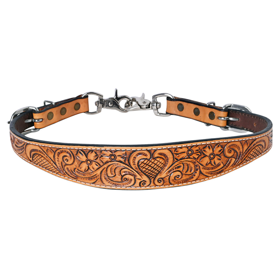 24-27 In HILASON Horse Leather Wither Strap Tan - Uhorse
