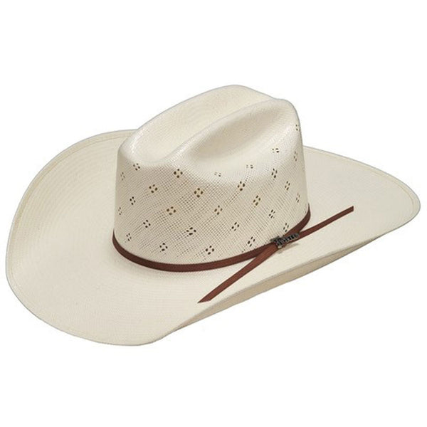 Twister Western Cowboy Hat Adult Shantung Straw 20X Natural - Uhorse