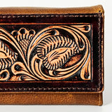 American Darling Wallet Hand Tooled Genuine Leather Western Women Bag | Handbag Purse Wristlet Travel Clutch