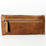 American Darling Wallet Hand Tooled Genuine Leather Western Women Bag | Handbag Purse Wristlet Travel Clutch