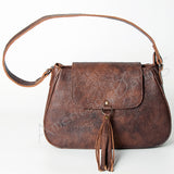 American Darling ADBG744 Hobo Genuine Leather Women Bag Western Handbag Purse