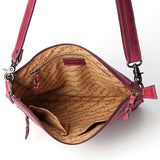 American Darling Messenger Full Grain Genuine Leather Western Women Bag Handbag Purse | Crossbody for Cute