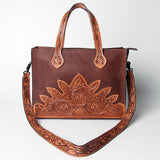 American Darling Tote Hand Tooled Genuine Leather Western Women Bag Handbag Purse | Travel Bags College Casual