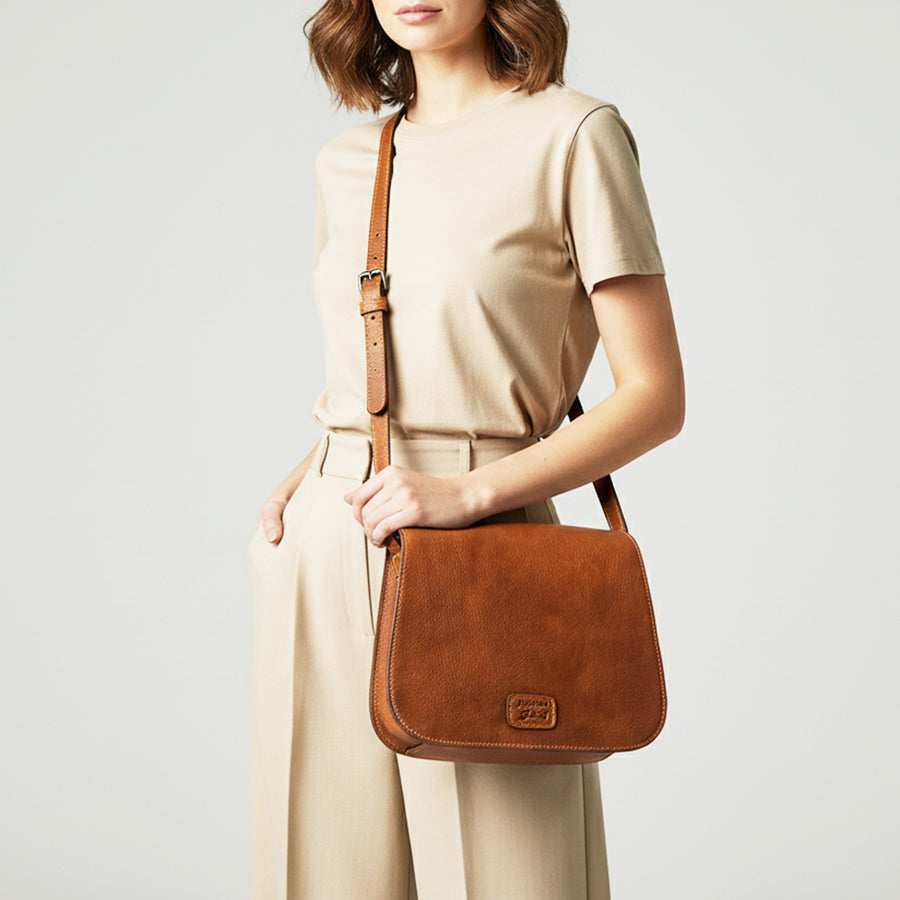American Darling Cross Body Genuine Leather Western Women Bag | Pink Handbag Purse Crossbody for Cute
